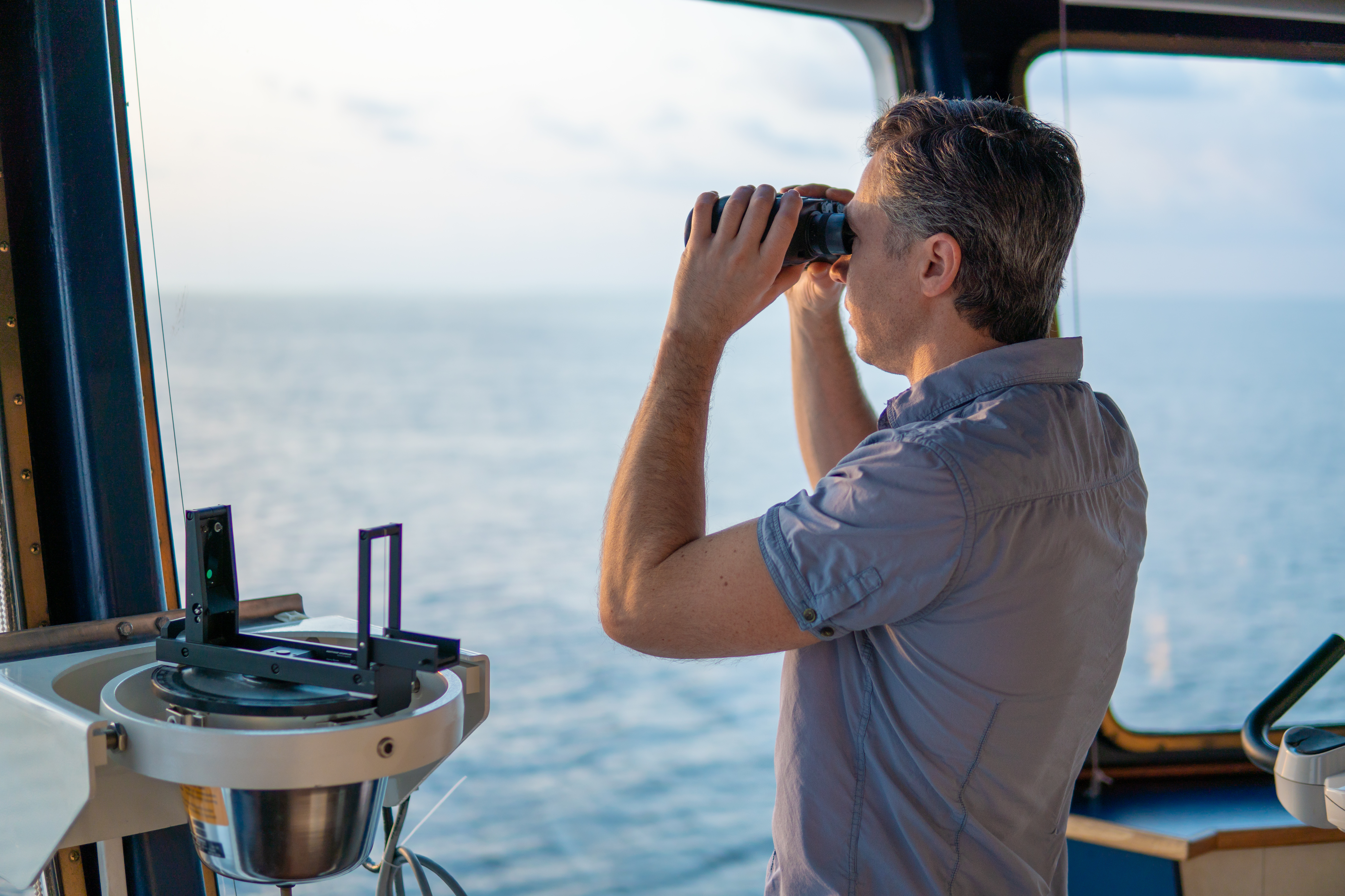 Navigational Officer Lookout On Navigation Watch
